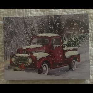 Canvas light up print